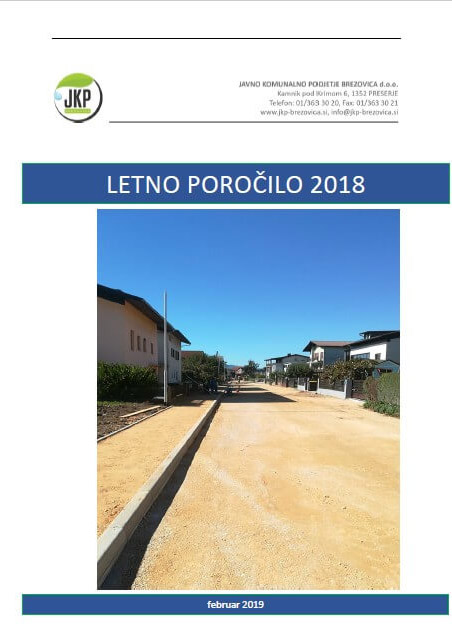 letno porocilo 2018