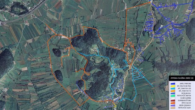 Zimska služba KS Brezovica - Notranje Gorice