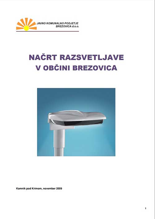 Načrt javne razsvetljave